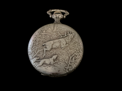1950’s - 1970’s Arnex Time Co. 17 Jewel Mechanical Pocket Watch