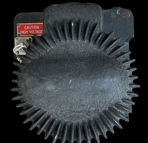 WWII U.S. Radar Magnetron / Transmitter Unit – Heavy Finned Assembly – High Voltage RF Component
