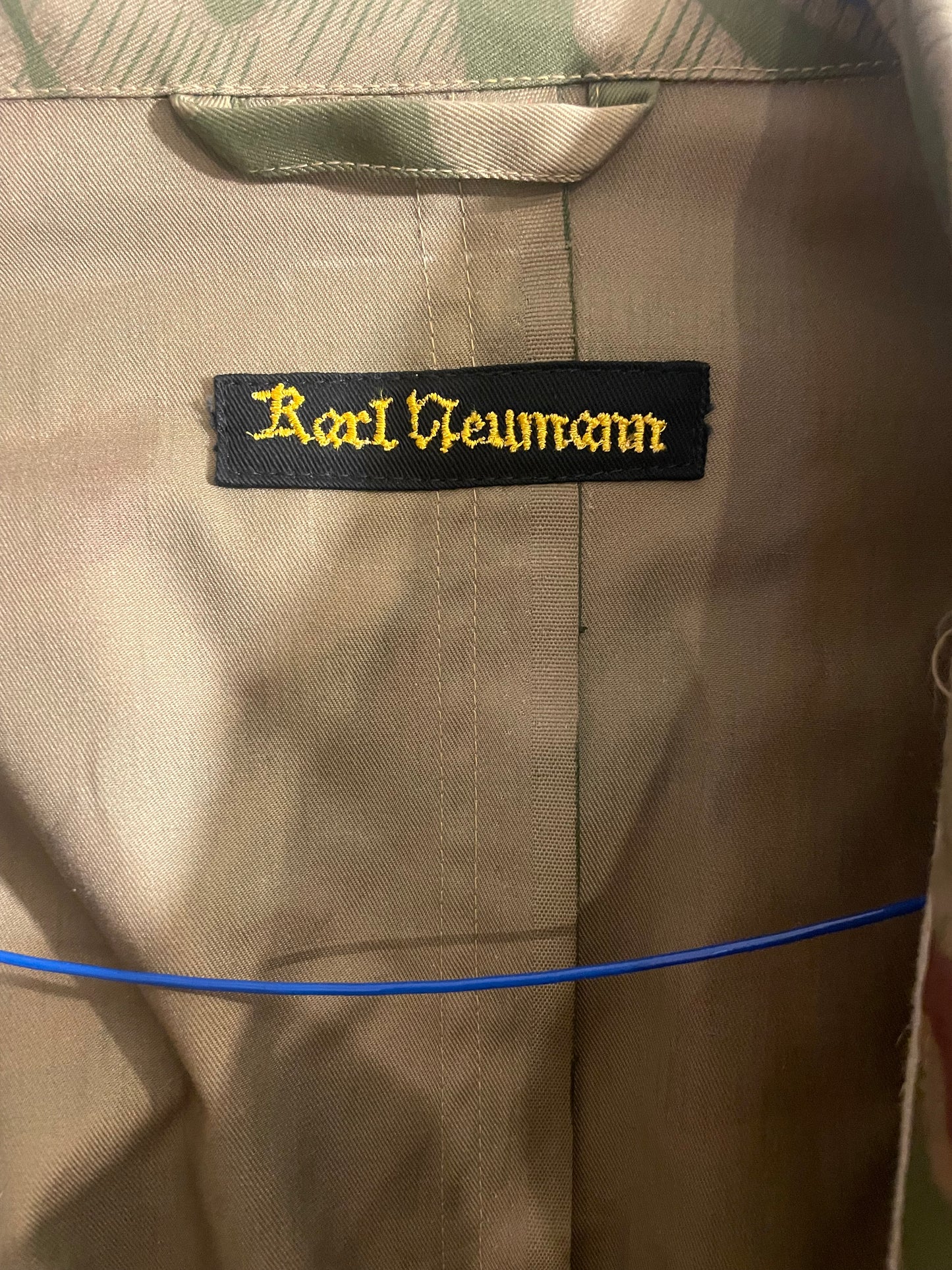 Repro WWII German Luftwaffe Field Division Marsh Camo Smock