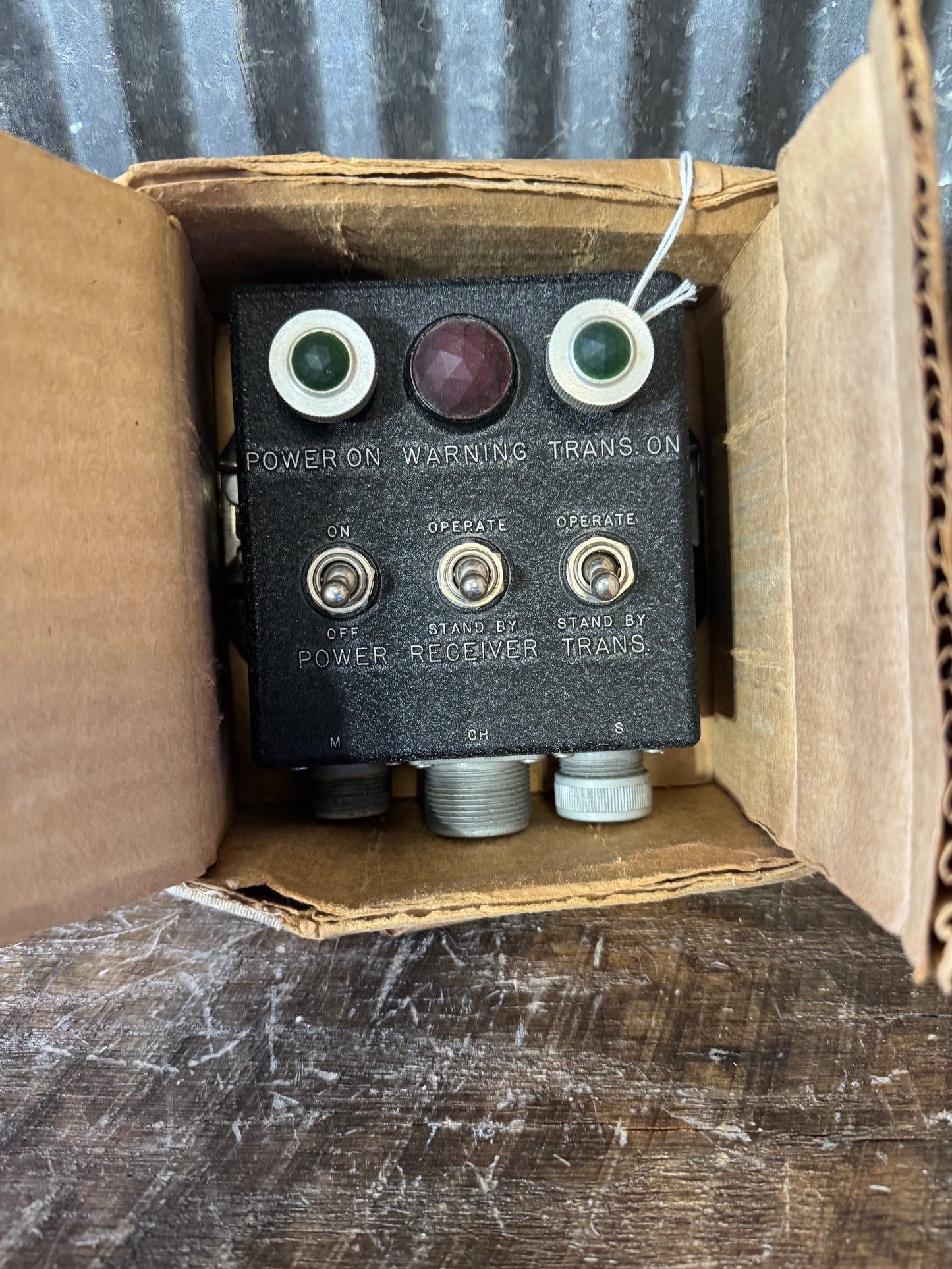 WWII U.S. Navy Type CG-23ABJ Remote Control Unit