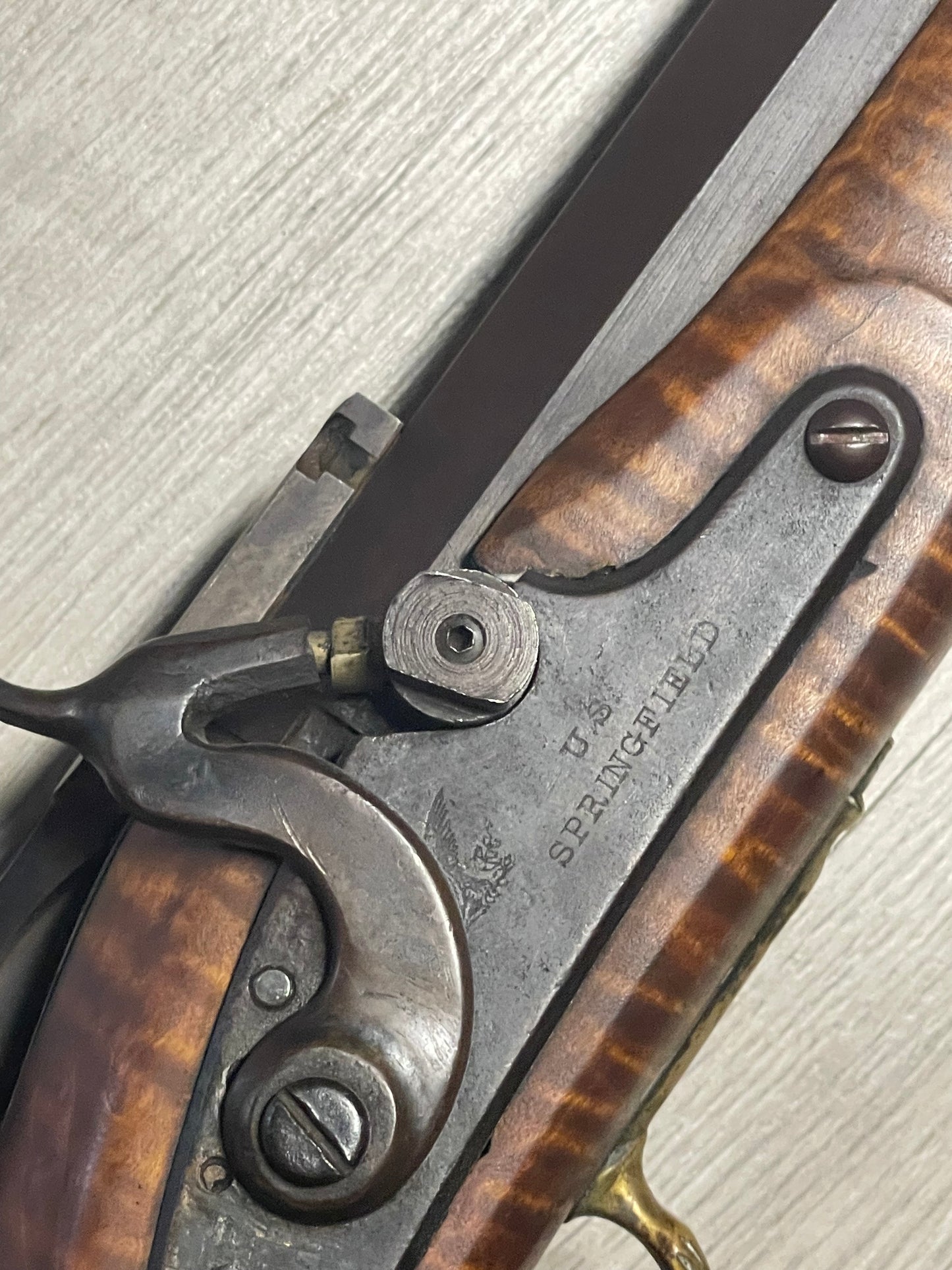 Custom .50 Cal “Chunk Gun” – Joe Sivits (New Paris, PA) – Heavy Octagon Barrel – Tiger Maple