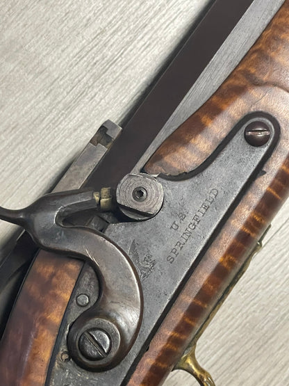 Custom .50 Cal “Chunk Gun” – Joe Sivits (New Paris, PA) – Heavy Octagon Barrel – Tiger Maple