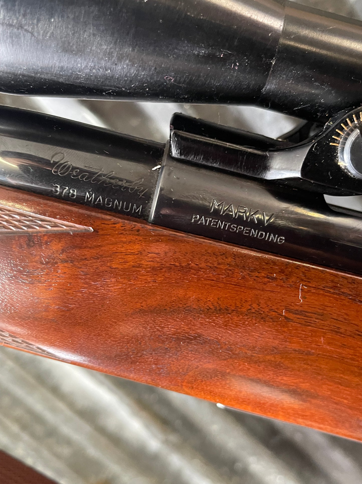 Weatherby Mark V Deluxe – .378 Weatherby Magnum – Leupold Scope – Dangerous Game Rifle
