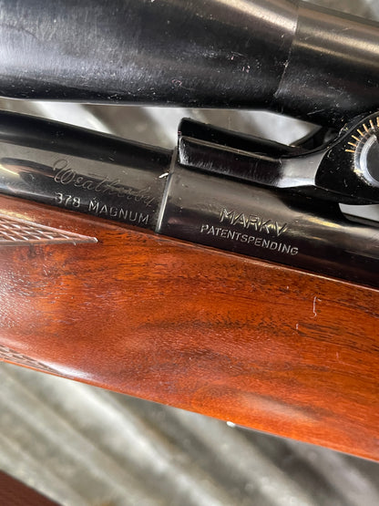 Weatherby Mark V Deluxe – .378 Weatherby Magnum – Leupold Scope – Dangerous Game Rifle