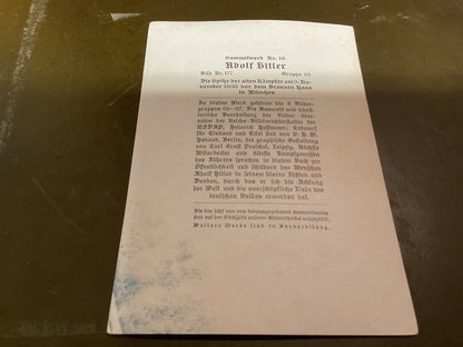 WWII German Propaganda Card
