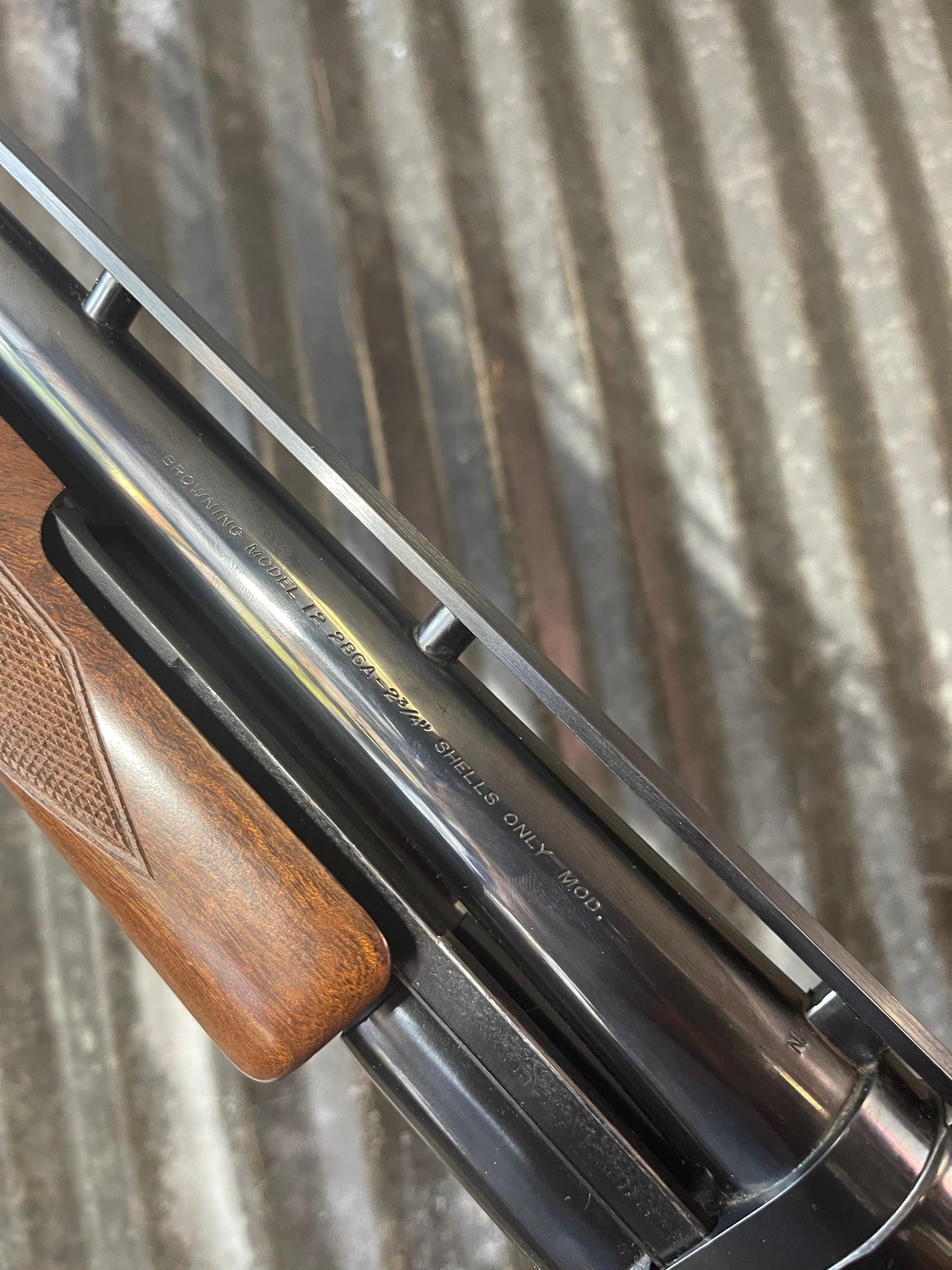 Browning BPS Model 12 – 28 Gauge Pump Shotgun – Raised Vent Rib – Original Box