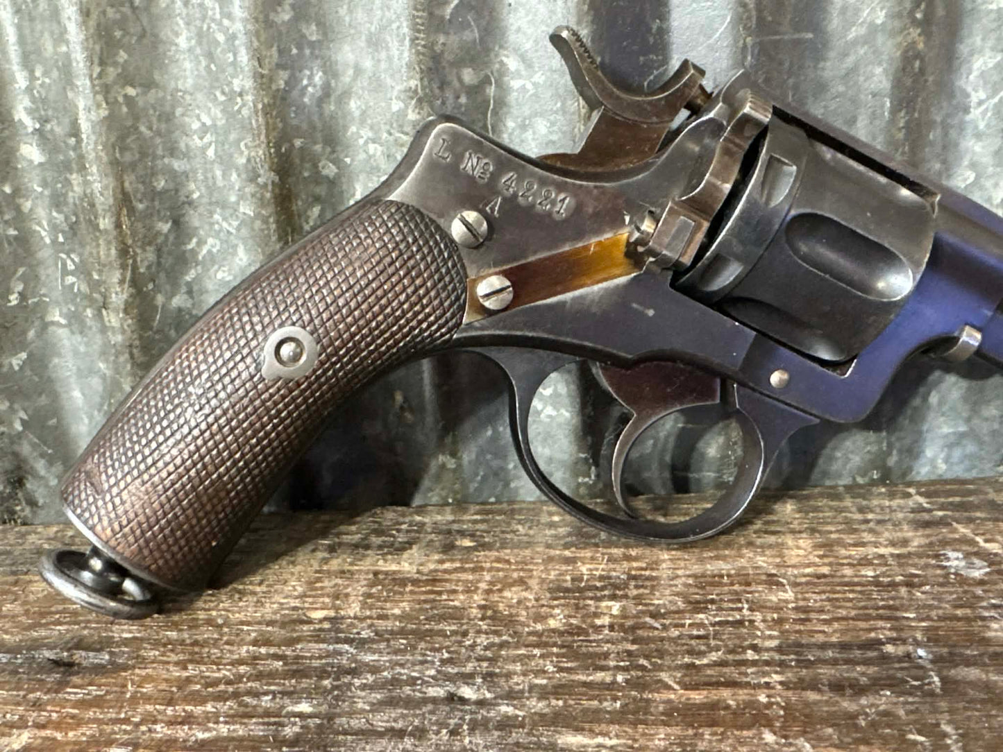 Husqvarna Model 1887 (m/1887) Swedish Nagant Officers Revolver