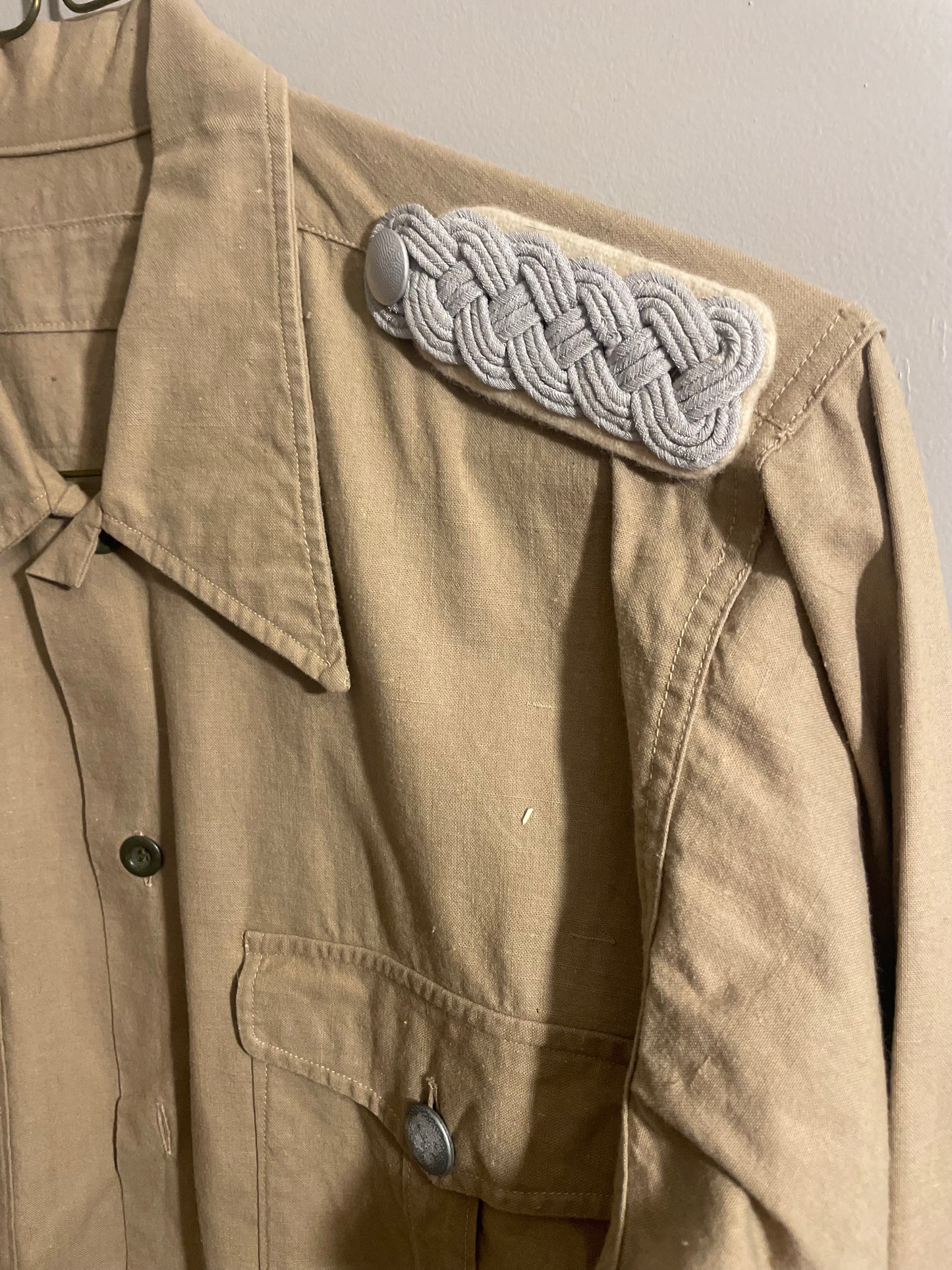 Repro WWII German Tropical Officer’s Service Shirt