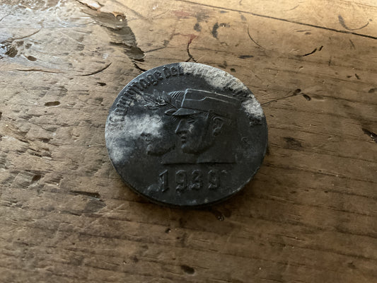 Original 1932 German Political Commemorative Tinnie