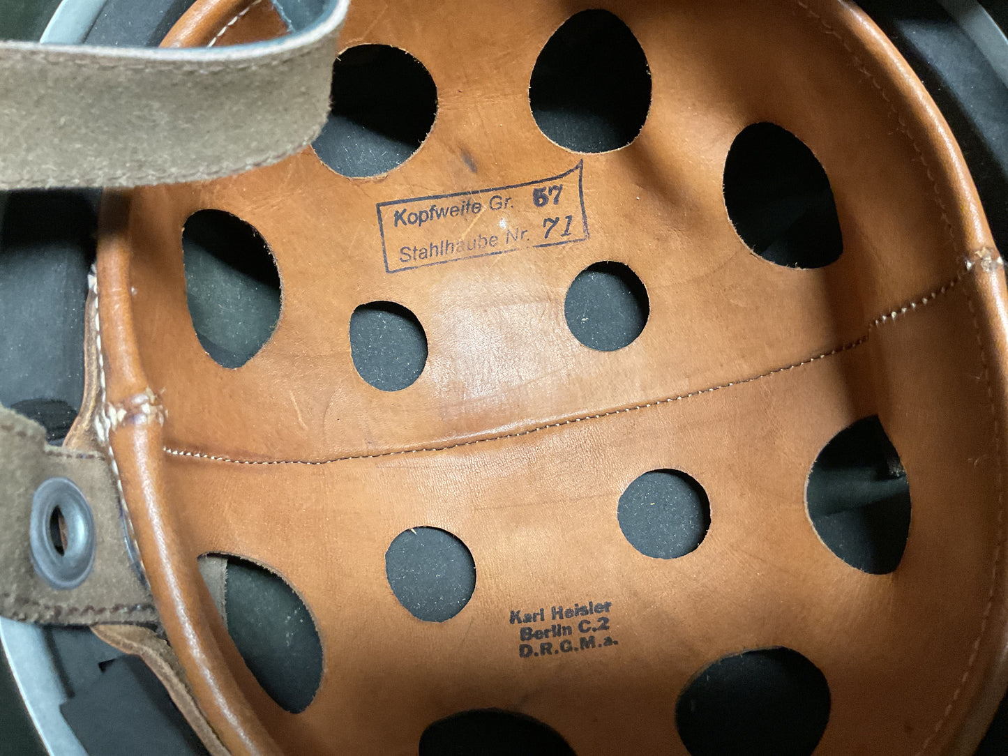 WWII German Reproduction Fallschirmjager Paratrooper Helmet-Afrikakorps