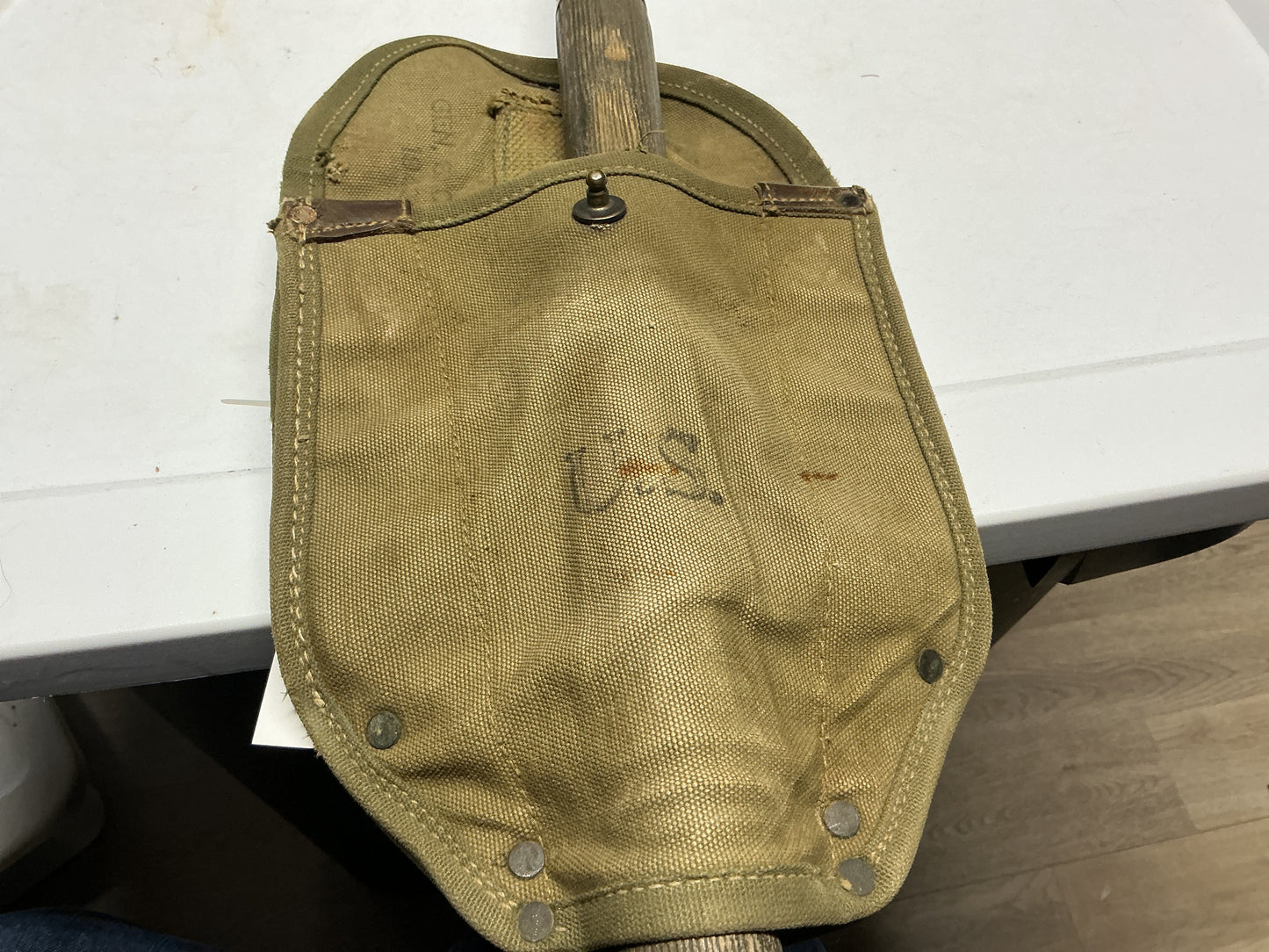 WWII 1943Dated & Named Ames Company Shovel