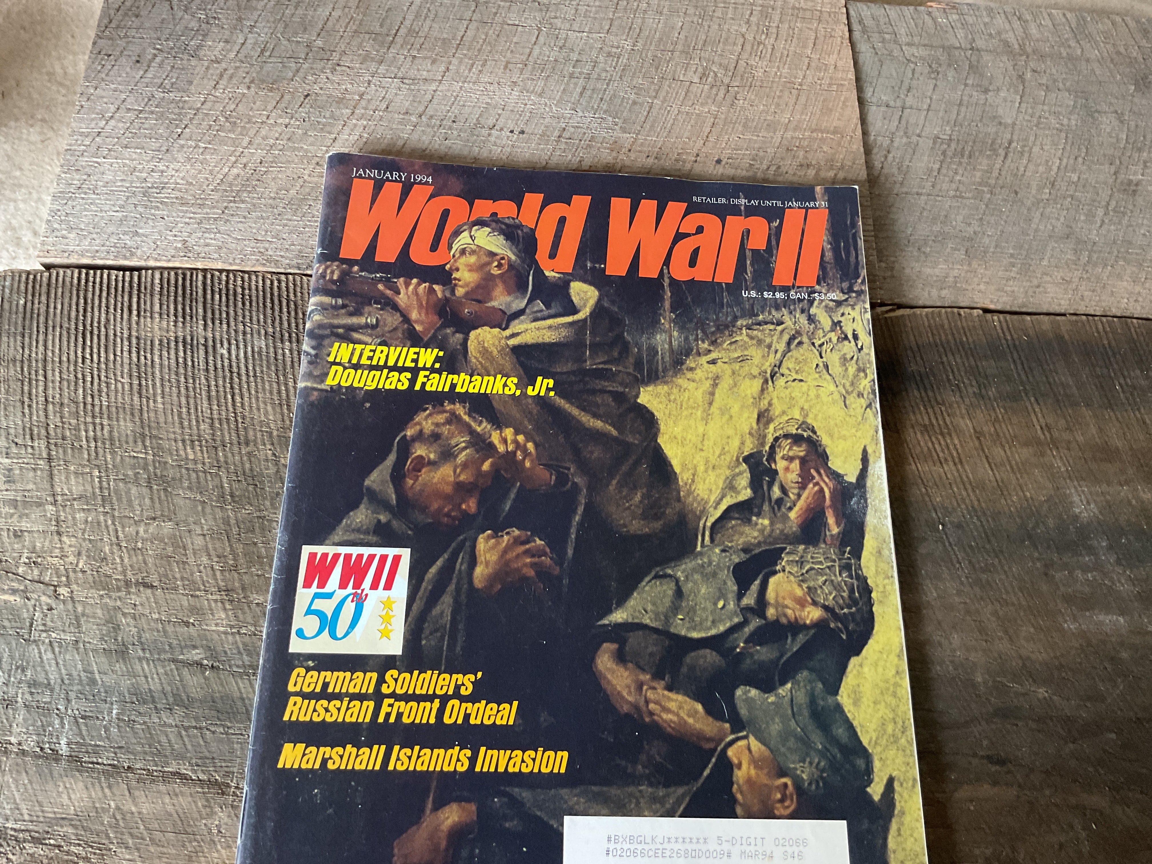 World War II Magazine January 1994 – Whiskey Rebellion Antiques