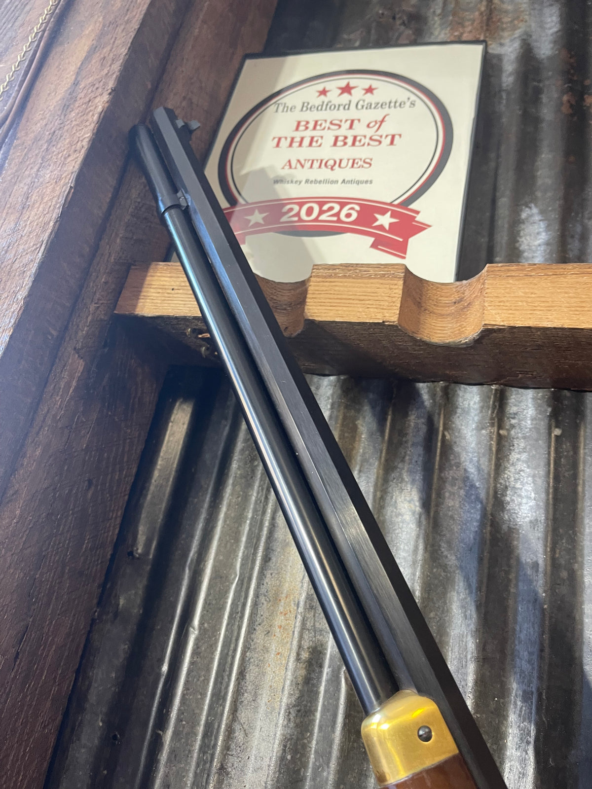 Winchester Model 94 Centennial 1866–1966 .30-30 Winchester Lever Action Rifle – Brass Receiver – 26” Octagon Barrel