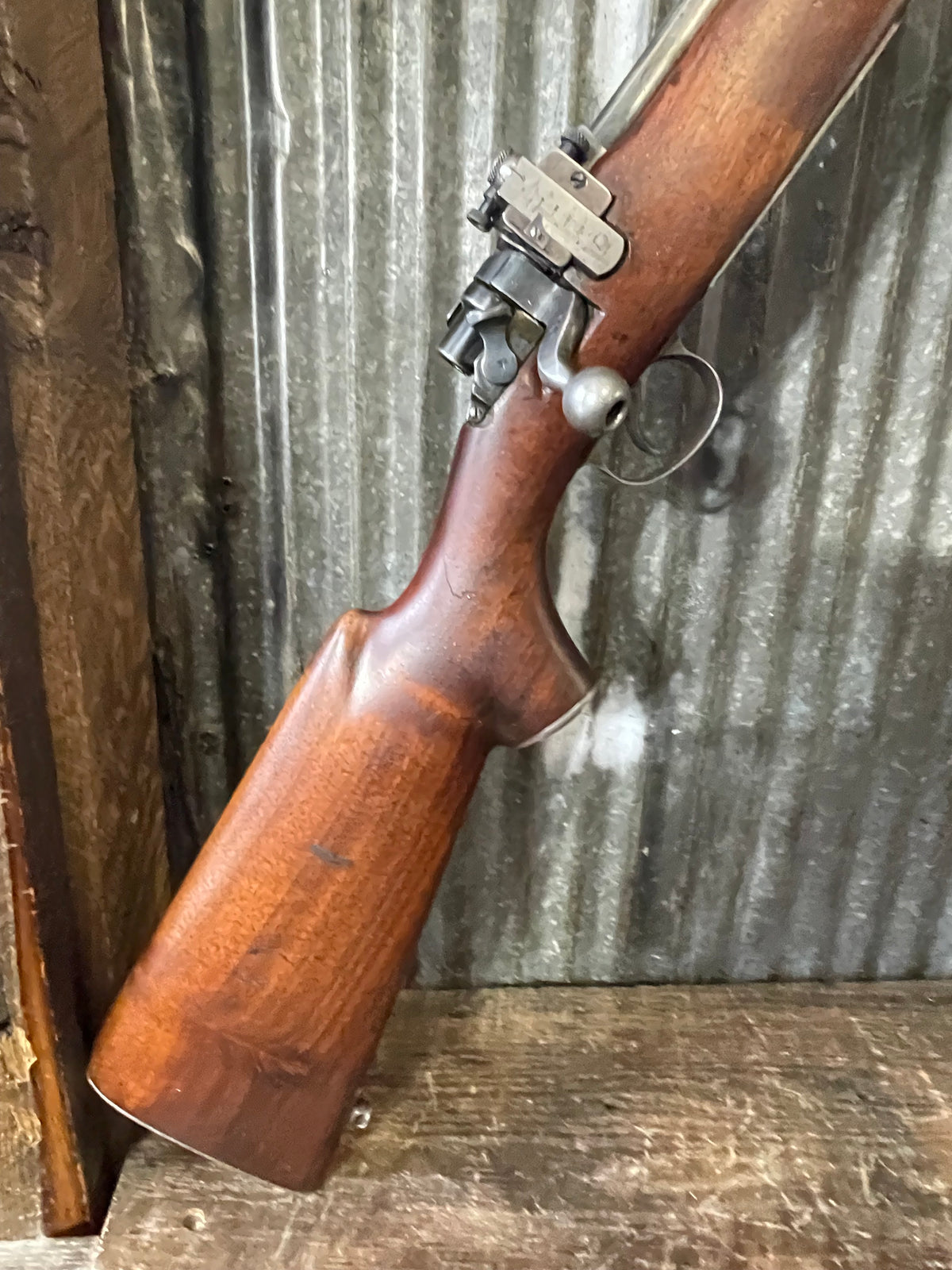 U.S. Model 1917 Eddystone Sporter .30-06 – Custom Single-Shot – Receiver Peep Sight