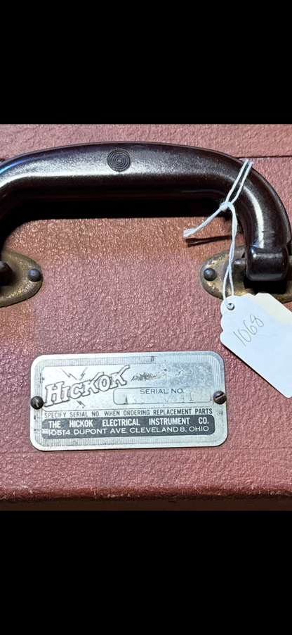 Hickok Model 605A Micromho Dynamic Mutual Conductance Tube Tester