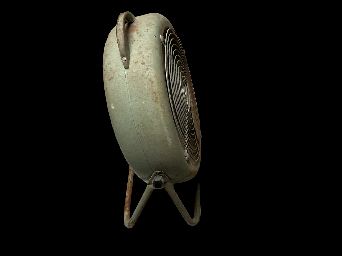 WWII Era Lasko Green Fan