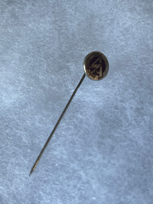 Original WWII German SA (Sturmabteilung) Membership Stick Pin – Enameled Political Lapel Pin