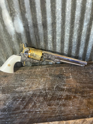 Pietta 1851 Navy “Texas Lone Star” Limited Edition Percussion Revolver – .44 Caliber – 1 of 2,000