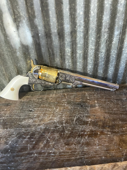 Pietta 1851 Navy “Texas Lone Star” Limited Edition Percussion Revolver – .44 Caliber – 1 of 2,000
