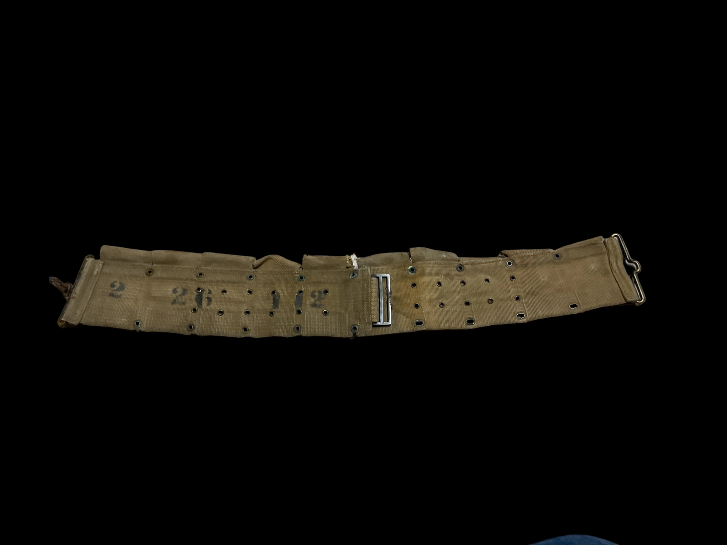 WWI ERA Ammo Belt Model 1910/M1917 Web Gear