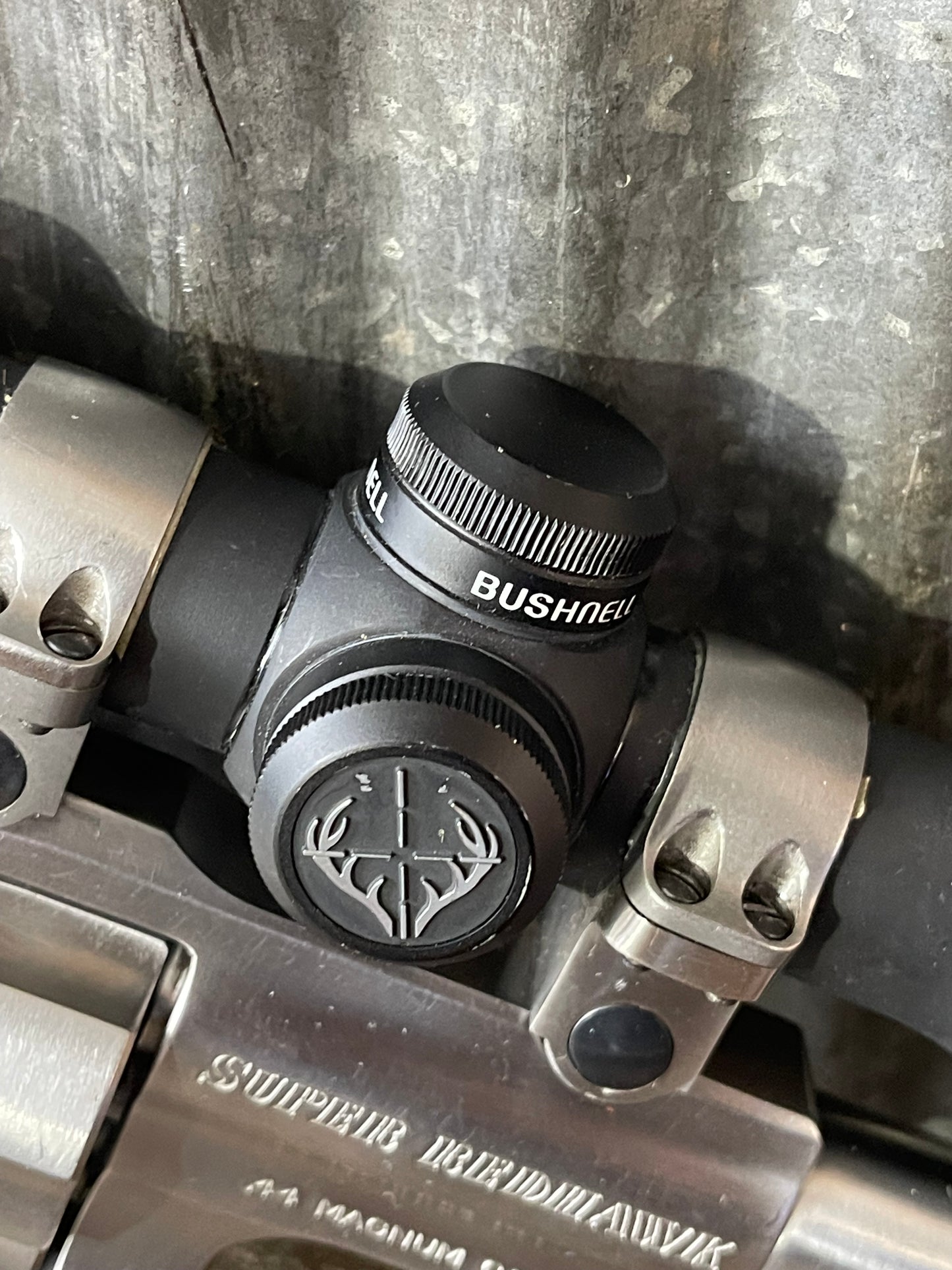 Ruger Super Redhawk .44 Magnum – Stainless – Scoped w/ Bushnell Optic