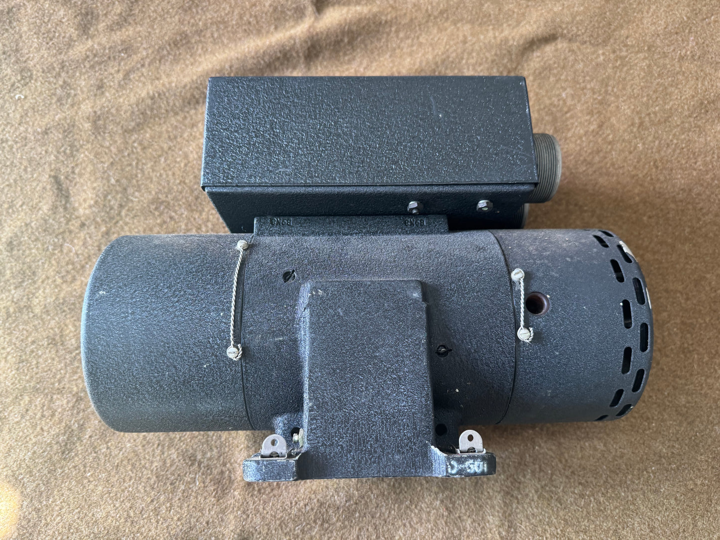 RCA Type CRV-21AAR Dynamotor Assembly WWII U.S. Navy Aircraft Radar Power Supply