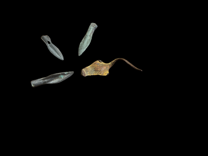 Collection of Dug Antique European Arrowheads