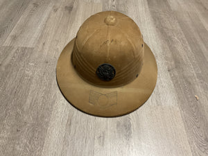 U.S. Military Tropical Sun Helmet w/ Great Seal Badge