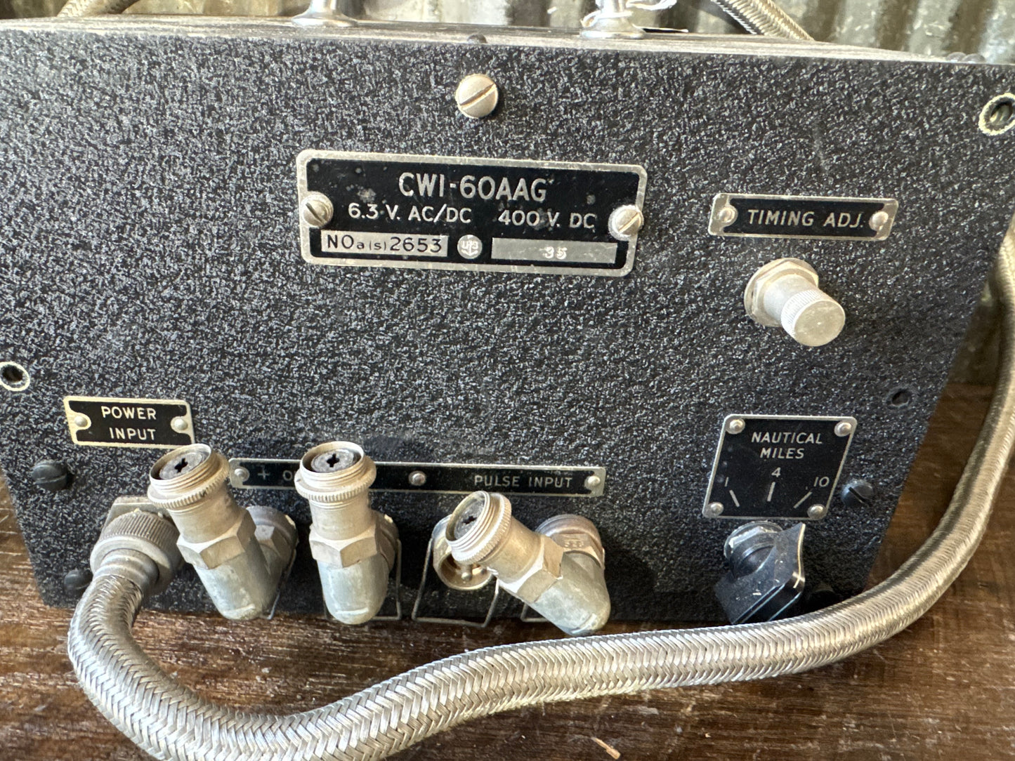 WWII Radar Range Calibrator