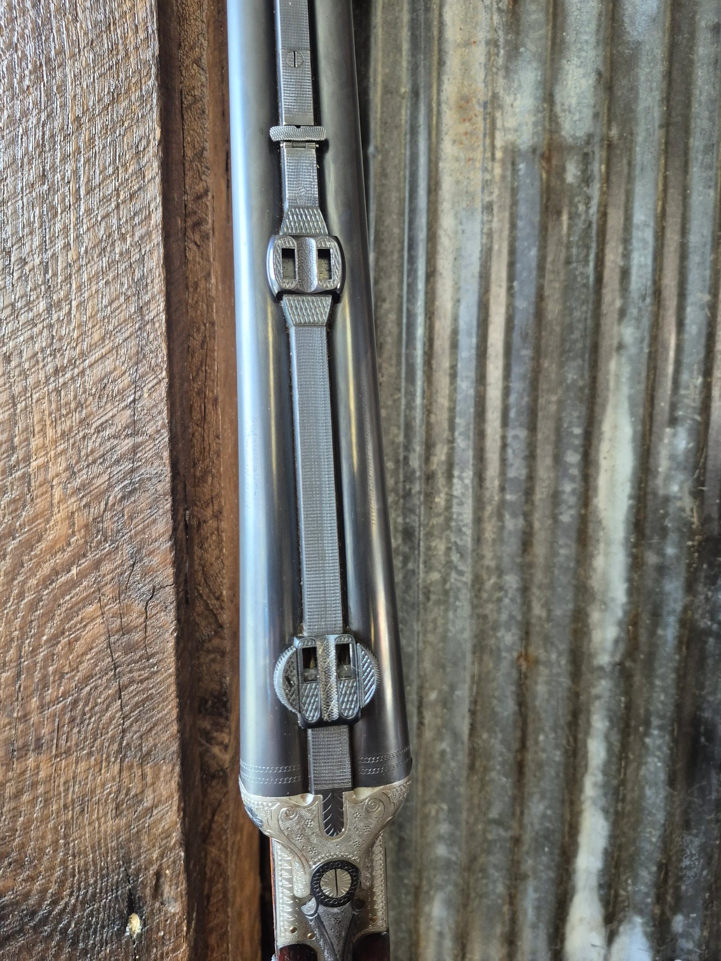 Simson, Suhl 16ga sxs 7x57R under. Made in GDR