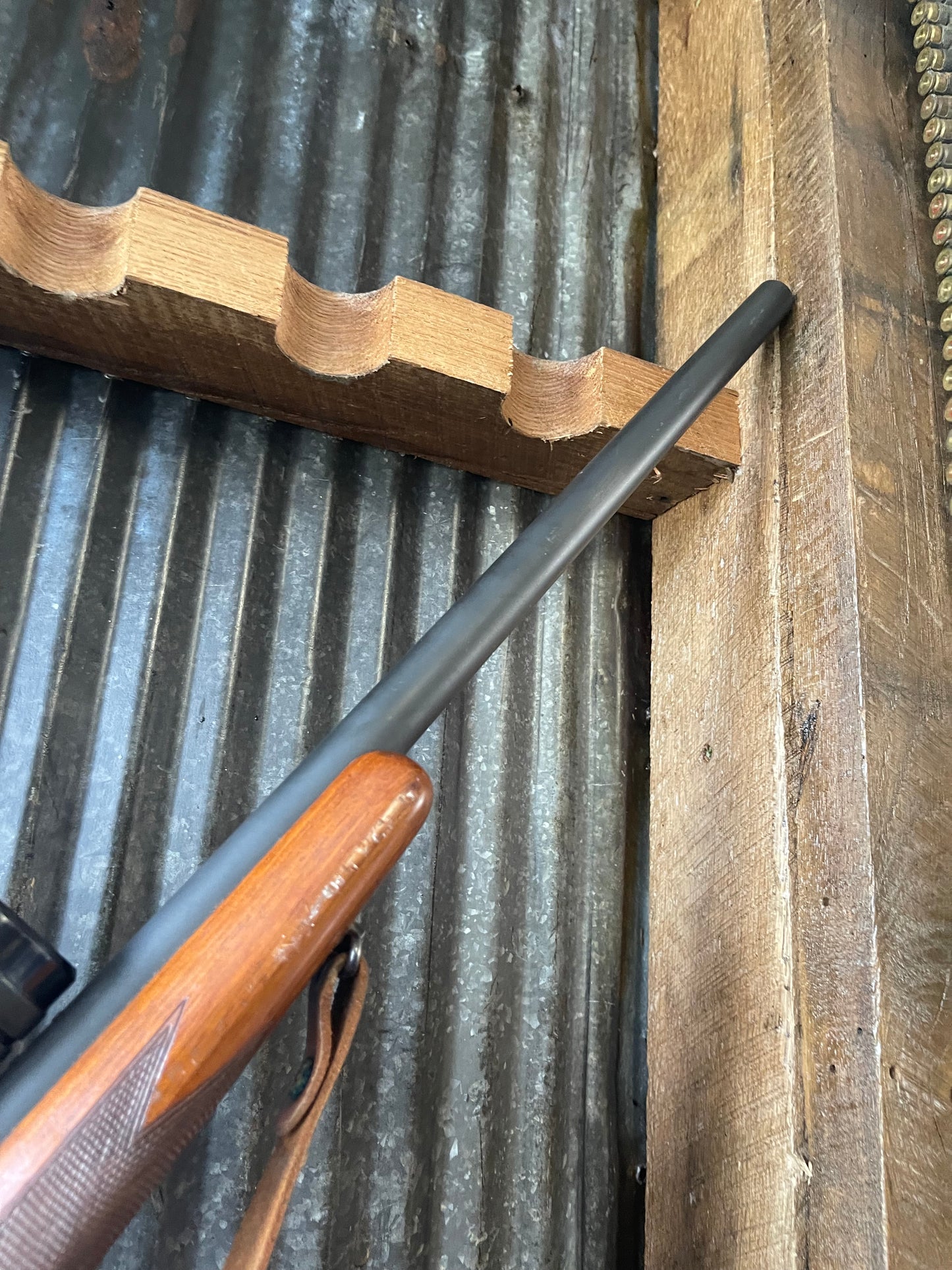 Sako L46 Riihimäki .222 Remington Heavy Barrel Rifle w/ Weaver K12 Scope