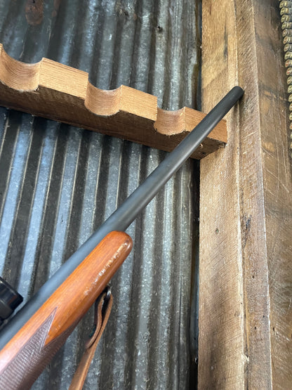 Sako L46 Riihimäki .222 Remington Heavy Barrel Rifle w/ Weaver K12 Scope