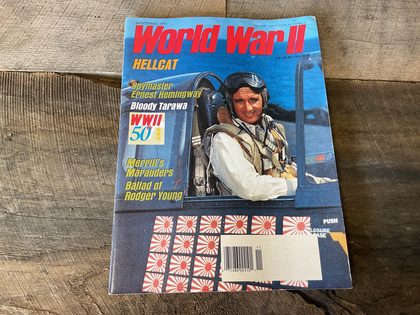 WORLD WAR II MAGAZINE.  NOVEMBER 1993