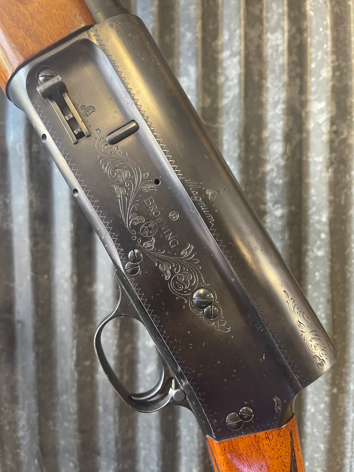 Browning Auto-5 Magnum 12 Gauge Semi-Auto Shotgun – Belgian Made, Vent Rib Barrel
