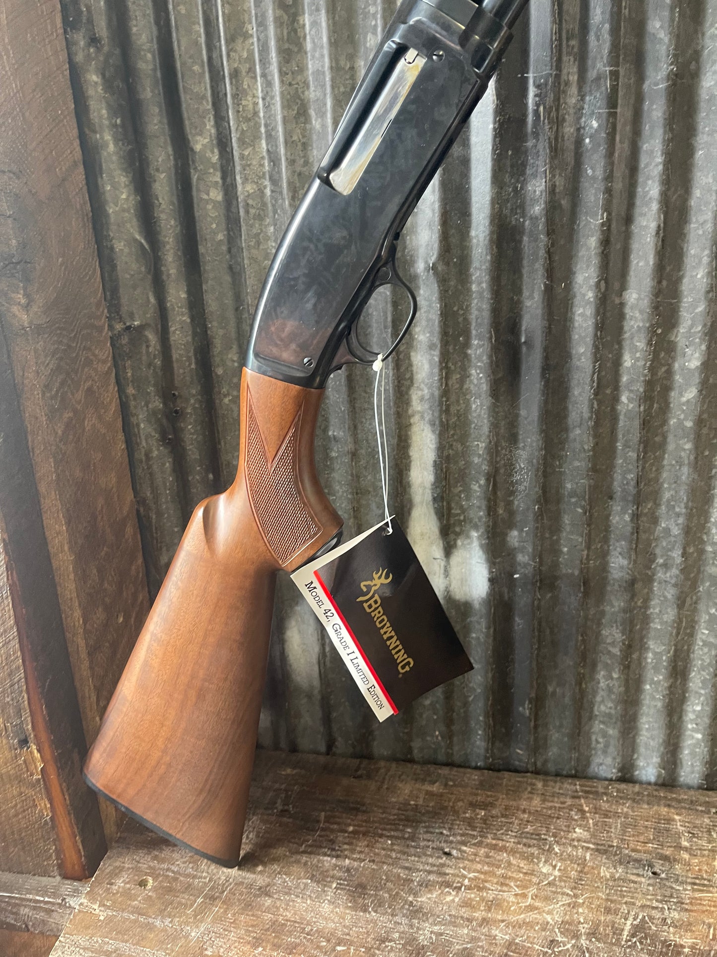 Browning Matched Three-Gun Collector Set – Model 12 20 Gauge, Model 12 28 Gauge & Model 42 .410 Bore – Matching Serial Numbers – New in Boxes