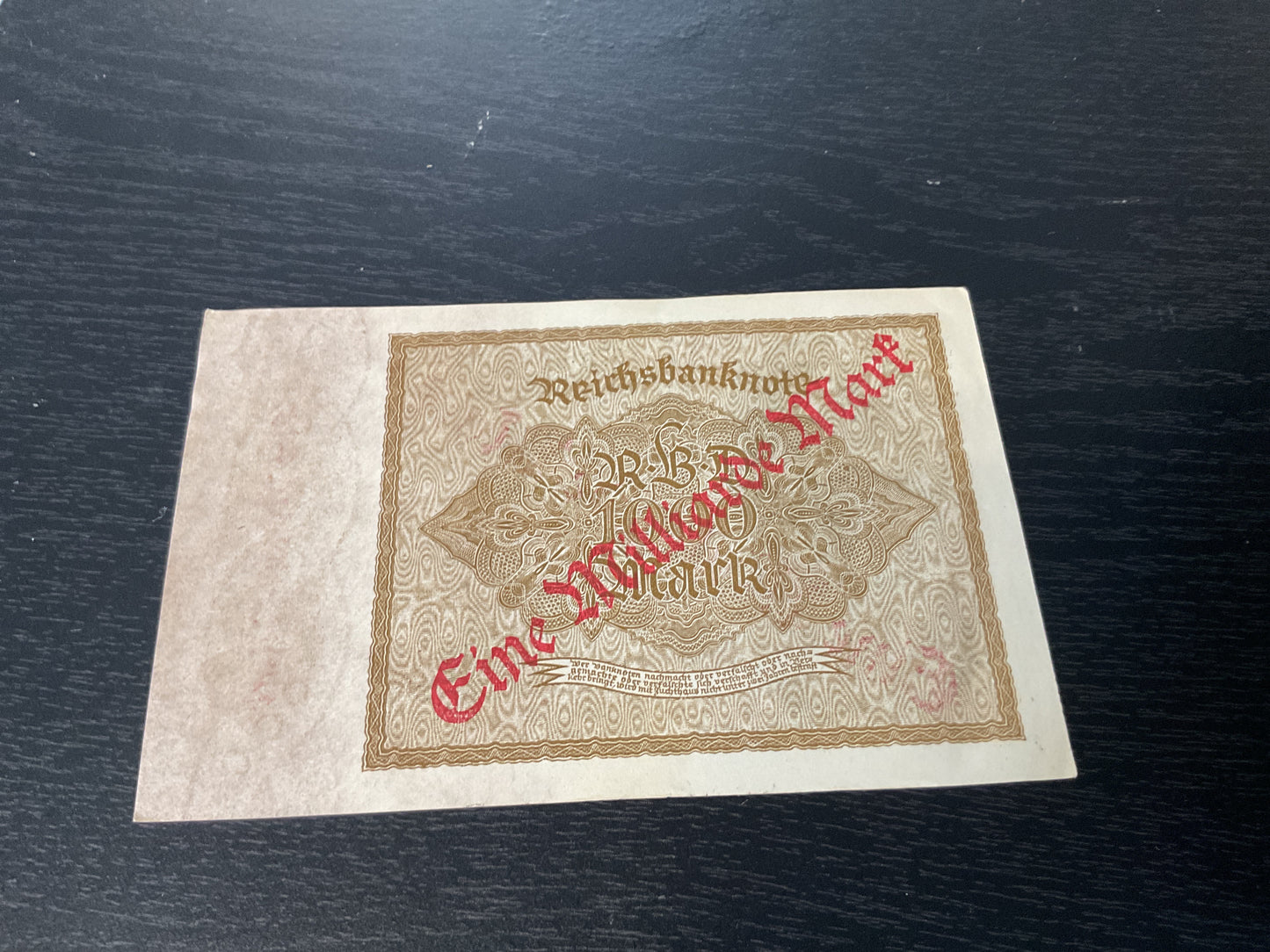 German 1000 Marks Note 1922