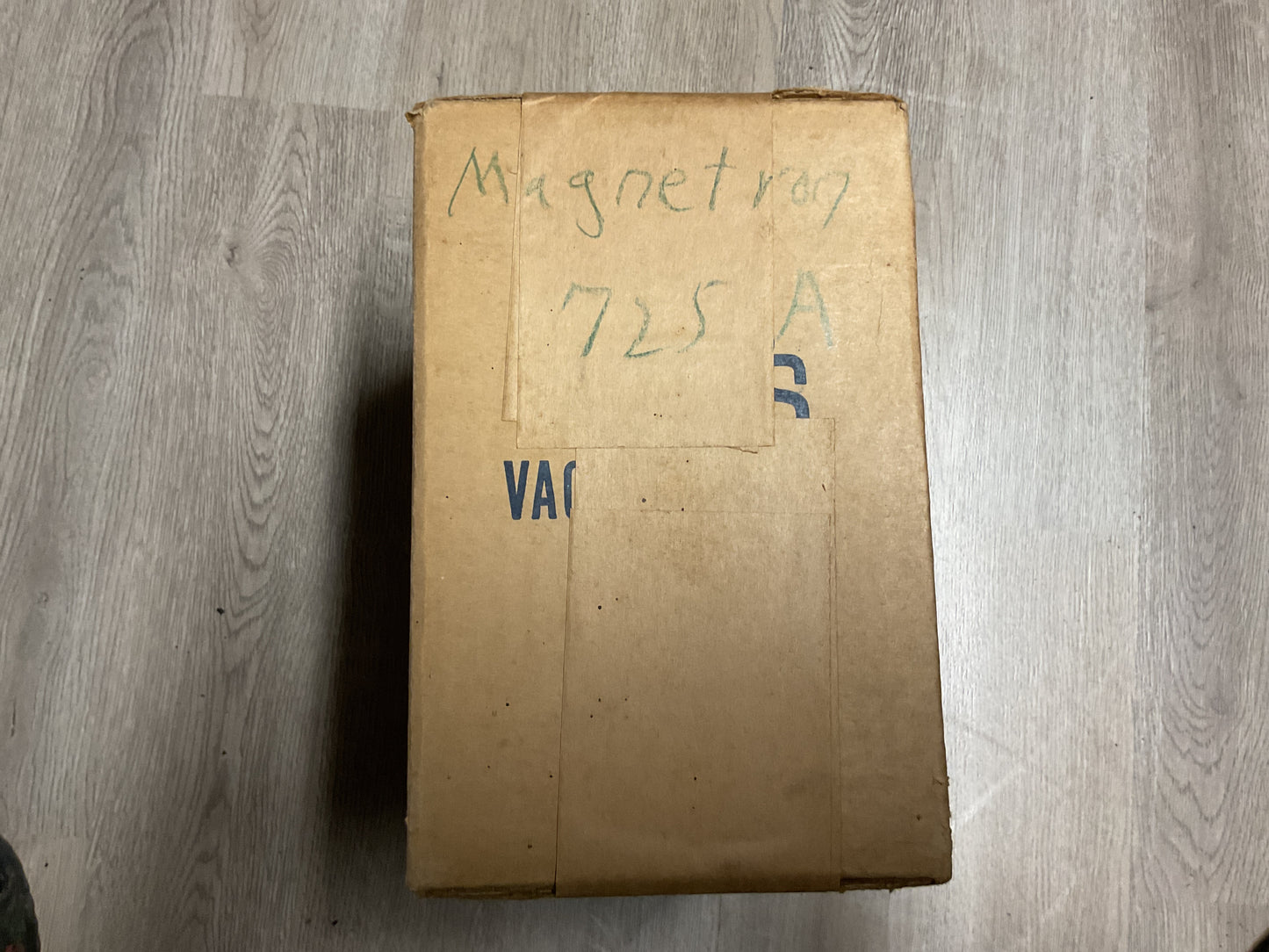 WWII Western Electric JAN 725A Magnetron Tube NOS Sealed Box-1945 Vacuum Tube