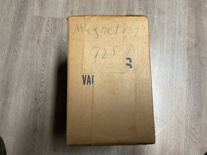 WWII Western Electric JAN 725A Magnetron Tube NOS Sealed Box-1945 Vacuum Tube