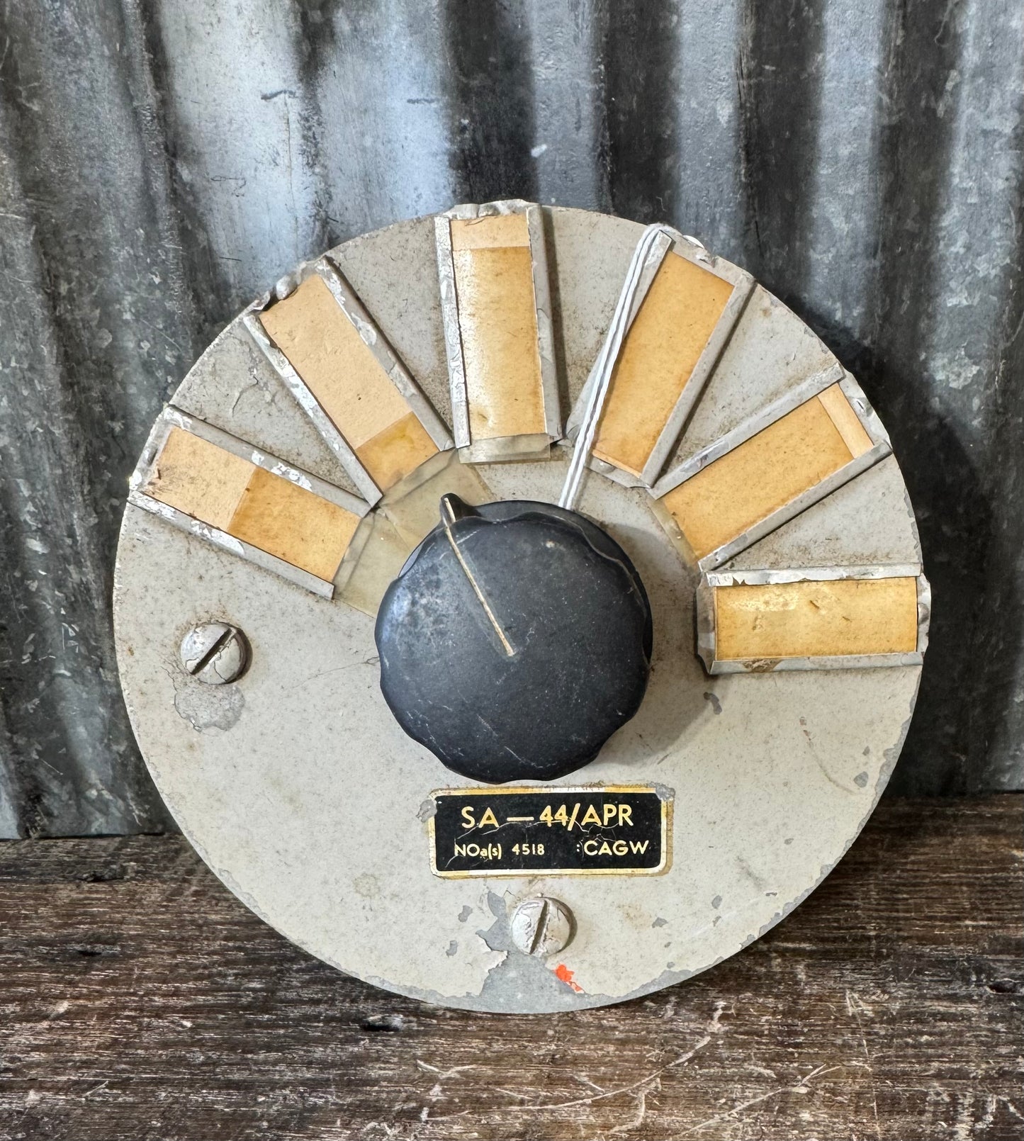 WWII SA-44/APR Aircraft Radar Antenna Selector Switch / RF Distribution Unit