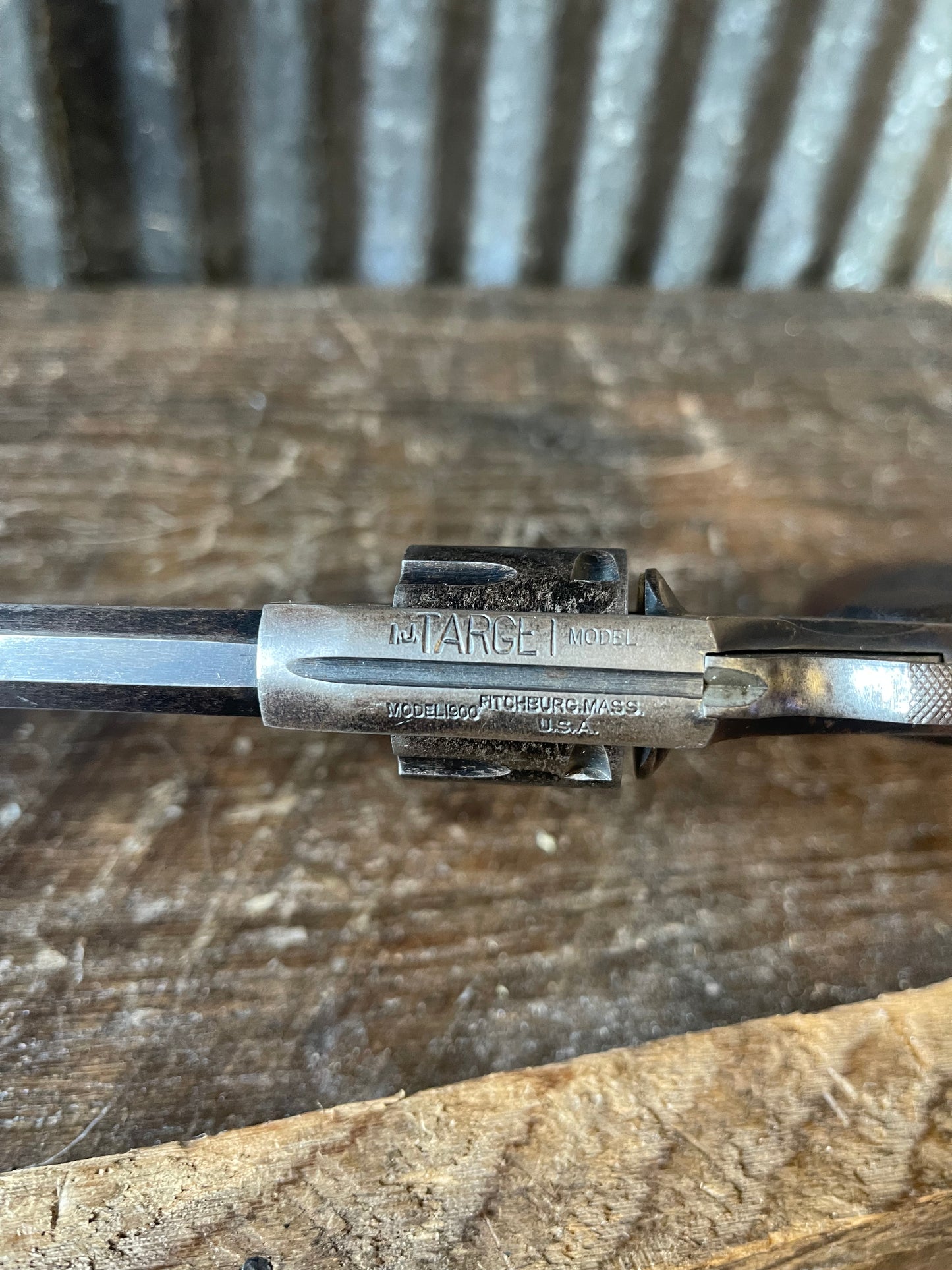 Iver Johnson Target Model .22 LR Revolver – 7-Shot – 10” Octagon Barrel