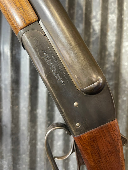 Springfield Stevens Model 5000 16 Gauge Side-by-Side Shotgun
