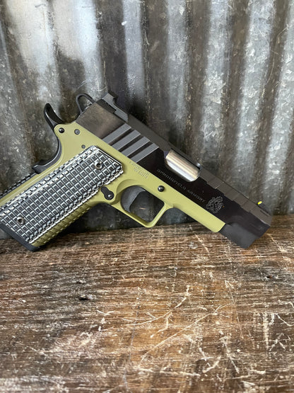 Springfield Armory Emissary Commander 1911 .45 ACP – Bazooka Green w/ Box