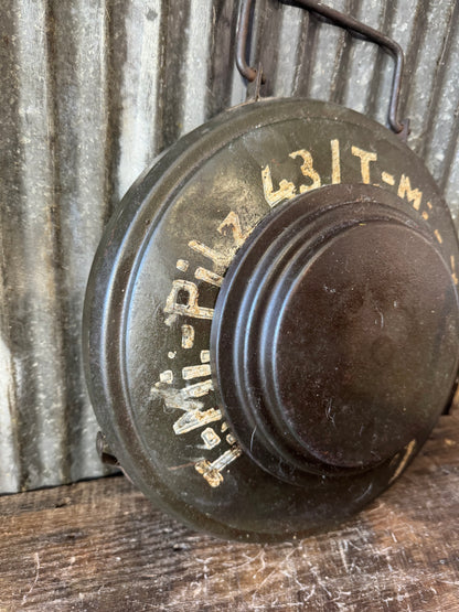 WWII German Tellermine Anti-Tank Mine — Inert Display