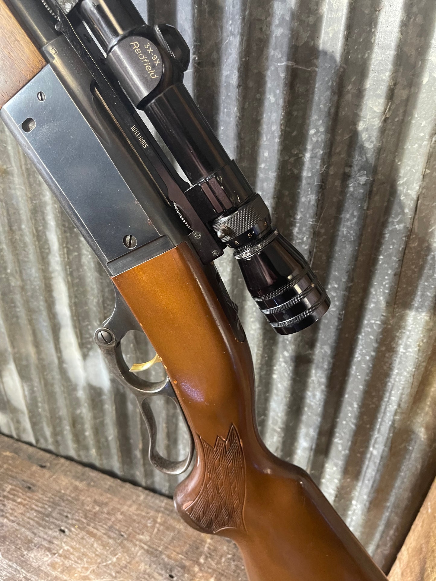 avage Model 99F Lever Action Rifle – .308 Winchester – Redfield 4x Scope
