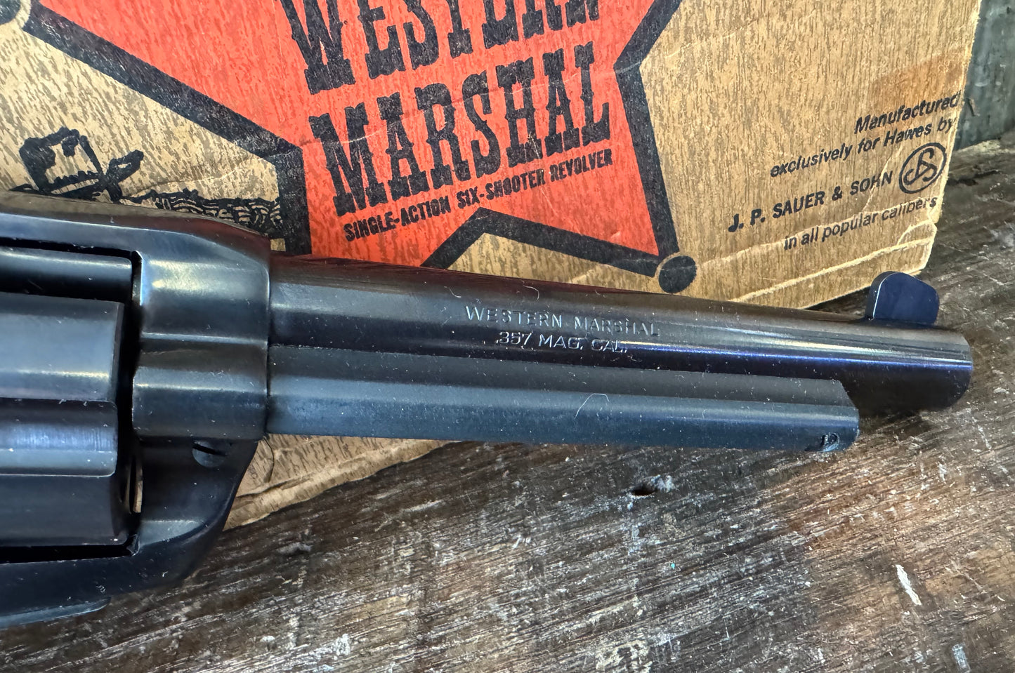 Hawes “Western Marshal” Single-Action Revolver