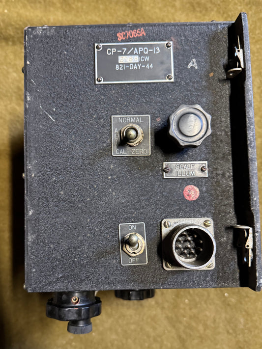 WWII U.S. Army Air Forces CP-7/APQ-13 Bombing/Radar Computer Indicator — 1944