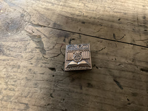 WWII WHW 1934/35 Magdeburg Tinnie Badge