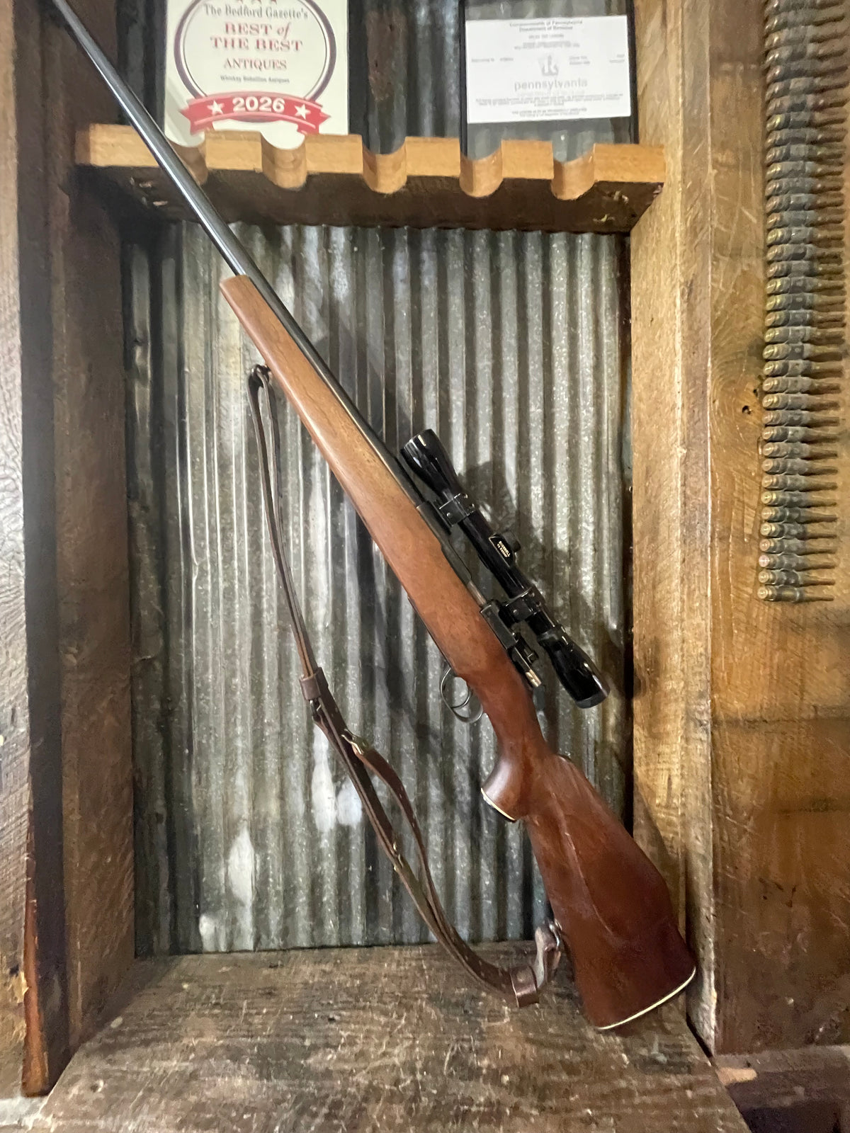 Siamese Mauser Custom Conversion .45-70 Government – Tasco Scope