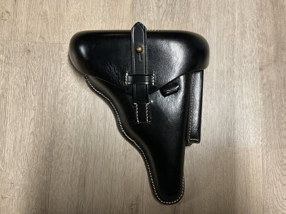 German WWII Walther P38 Style Leather Holster A. Fischer Berlin 1939 Reproduction