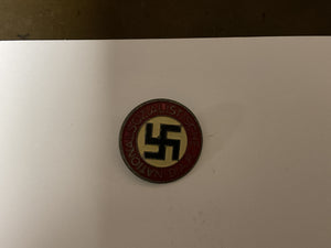 M1/186 Biedenmann Late Production NSDAP Party Pin